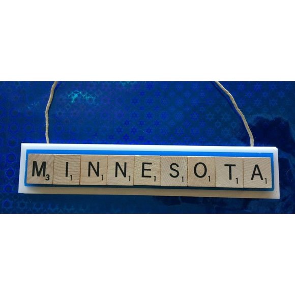 SportzJoker Holiday Minnesota Lynx Christmas Ornament Scrabble